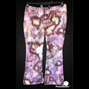 NEW Hand Dyed Plus Sized Jeans- 24